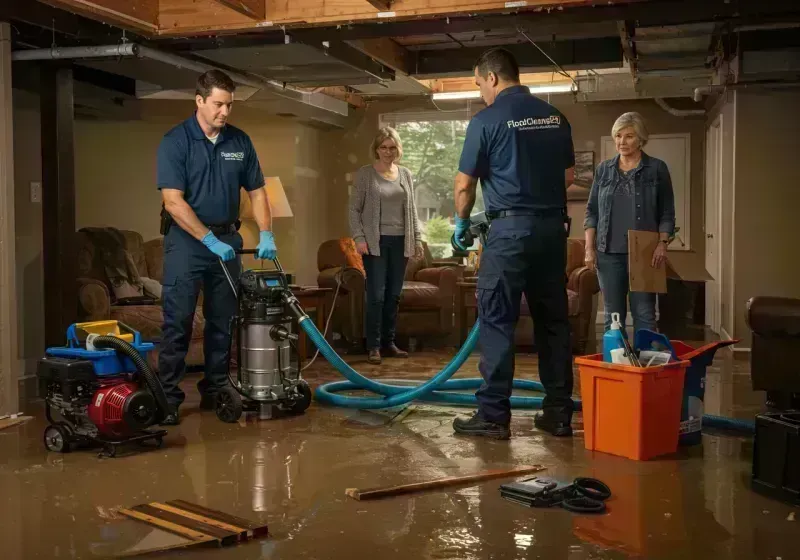 Basement Water Extraction and Removal Techniques process in Gallatin County, IL